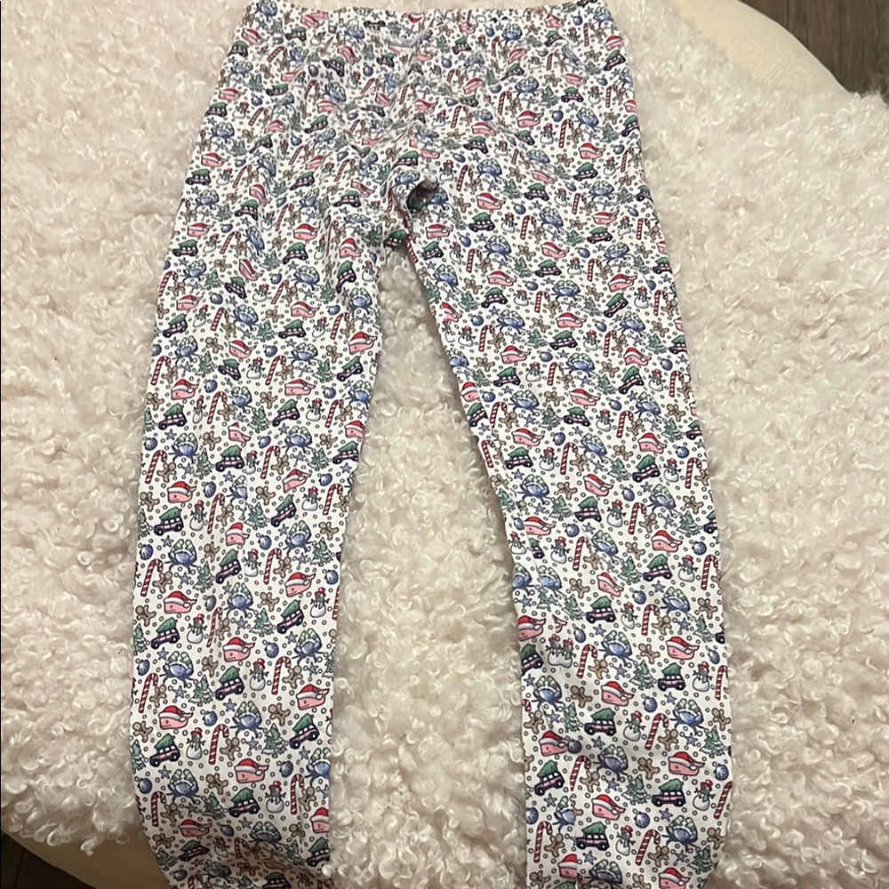 Vineyard Vines Red and Blue christmas Leggings
